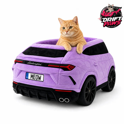 DriftPaws Luxury Car Beds for Cats