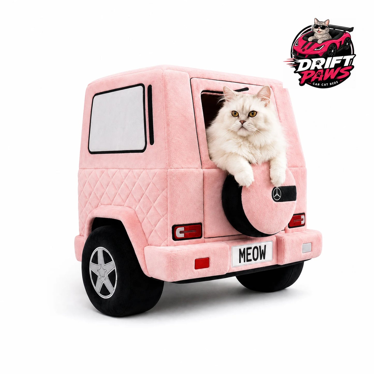 DriftPaws Luxury Car Beds for Cats